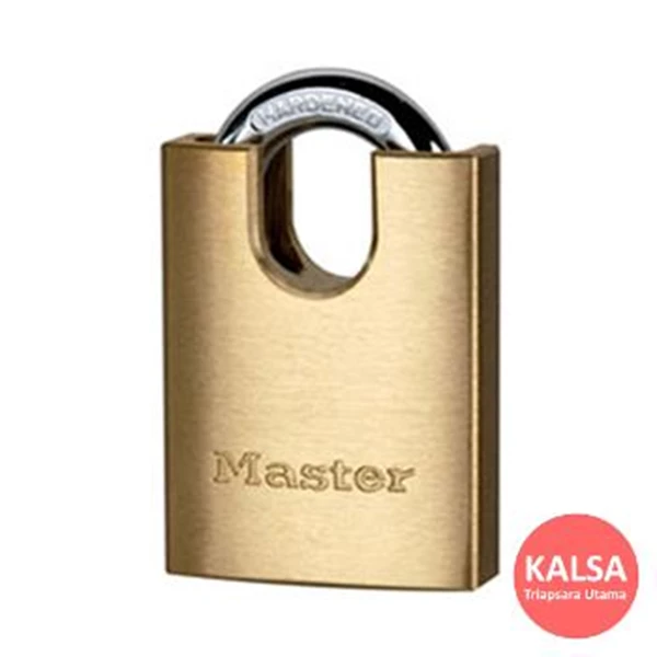 Master Lock 2240EURD Solid Brass Padlocks Hardened Steel Shackle