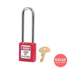 Master Lock 410LTRED RED Keyed Different Safety Padlock Zenex Thermoplastic 1