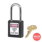 Master Lock 410MKBLK Master Keyed Safety Padlocks  1