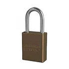 Gembok American Lock A1106brn Safety Lockout Padlocks  1