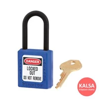 Master Lock 406BLU Blue Keyed Different Safety Padlock Zenex Thermoplastic