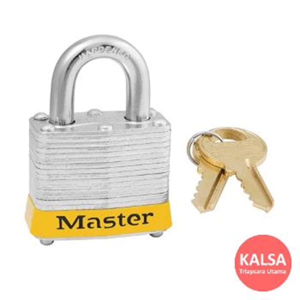 Master Lock 3YLW Keyed Different Steel Safety Padlocks