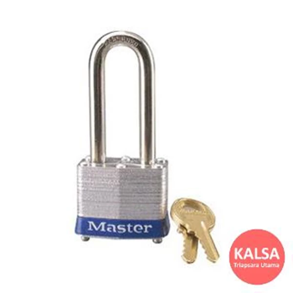 Master Lock 3LHBLU Keyed Different Steel Safety Padlocks