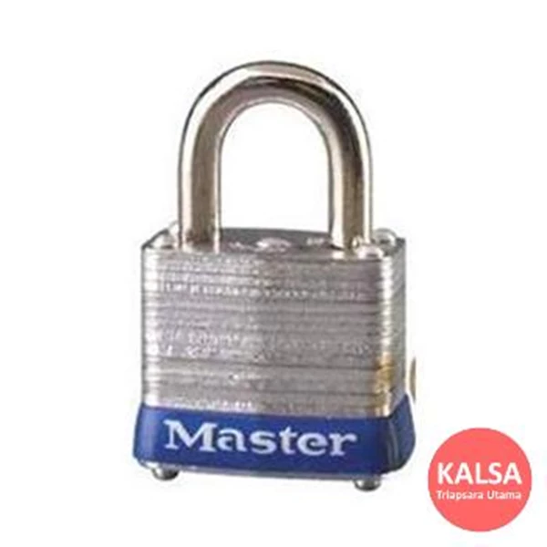 Master Lock 3KABLU Keyed Alike Steel Safety Padlocks