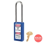 Master Lock 411LTBLU Keyed Different Safety Padlock 1