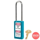 Master Lock 411LTTEAL Keyed Different Safety Padlock 1