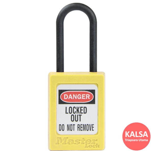 Master Lock S32YLW Keyed Different Zenex Dielectric Safety Padlock