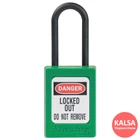 Master Lock S32KAGRN Keyed Alike Zenex Dielectric Safety Padlock 1