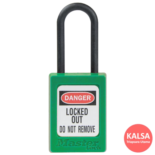 Master Lock S32KAGRN Keyed Alike Zenex Dielectric Safety Padlock