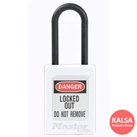 Master Lock S32WHT Keyed Different Zenex Dielectric Safety Padlock