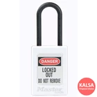 Master Lock S32KAWHT Keyed Alike Zenex Dielectric Safety Padlock 1