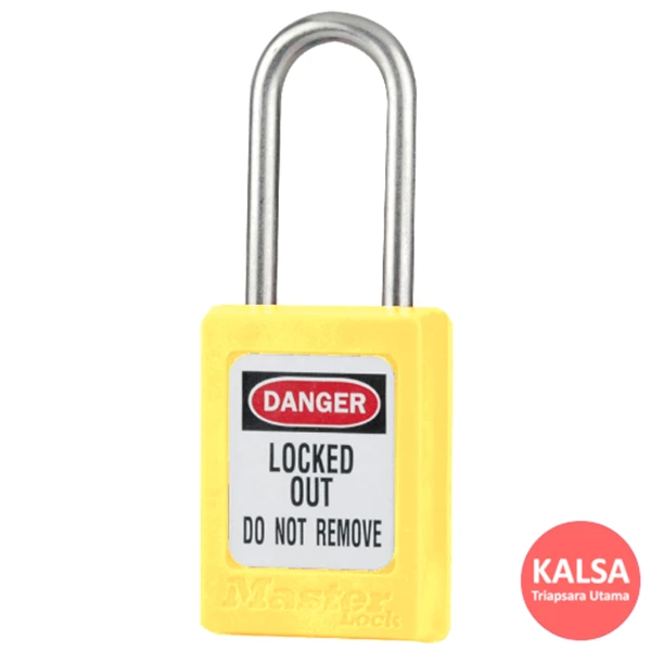 Master Lock S33YLW Keyed Different Zenex Snap Lock Safety Padlock