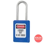 Gembok Safety Master Lock S33KABLU Keyed Alike Zenex Snap Lock 1