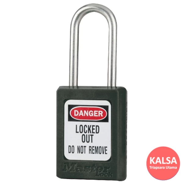 Master Lock S33BLK Keyed Different Zenex Snap Lock Safety Padlock