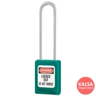 Master Lock S33LTTEAL Keyed Different Zenex Snap Lock Safety Padlock 1