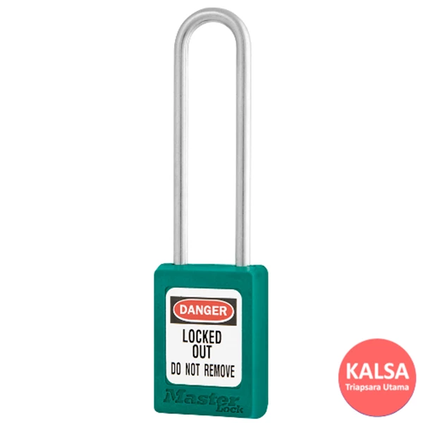 Master Lock S33LTTEAL Keyed Different Zenex Snap Lock Safety Padlock