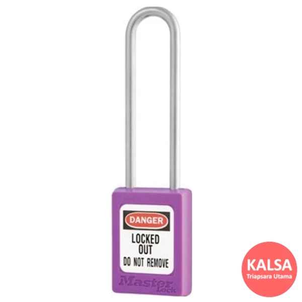 Master Lock S33LTPRP Keyed Different Zenex Snap Lock Safety Padlock